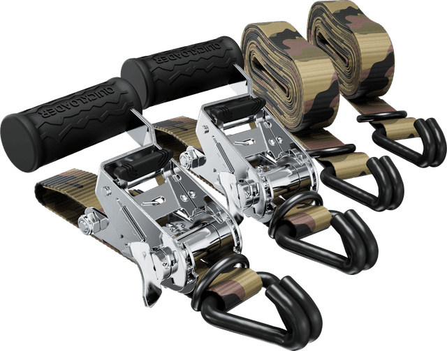 Quickloader QL Two-Piece Tiedowns Rebel 1500 Kg 5 M X 29 Mm 2-pack