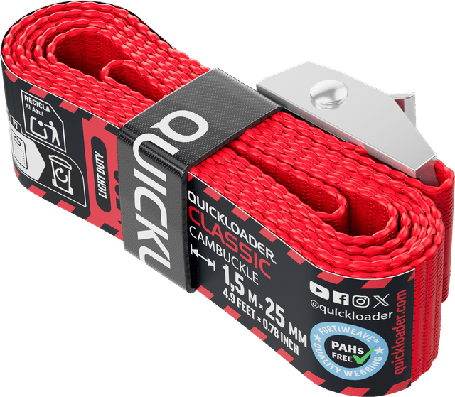 Quickloader QL Cambuckles Cambuckle Classic 500 Kg 1.5 M X 25 Mm