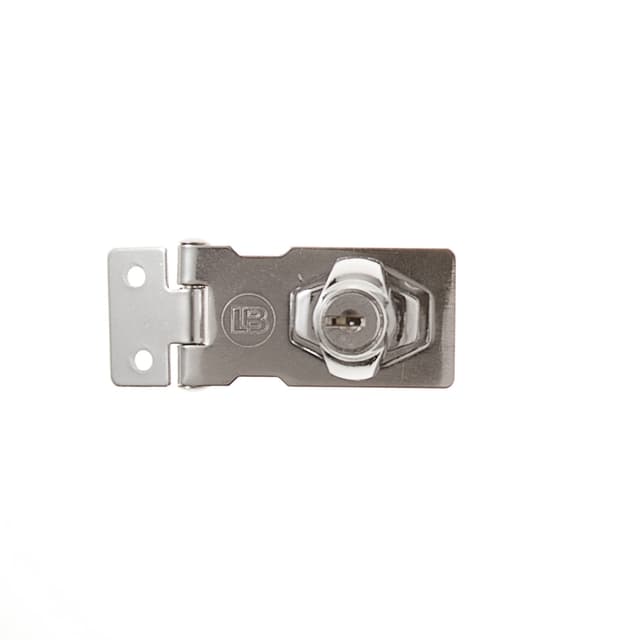 L&B Ironmongery Lock Hasp Lockable 64mm