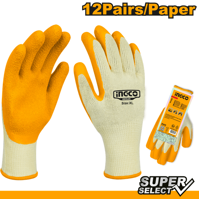 Ingco Gloves Latex Xl