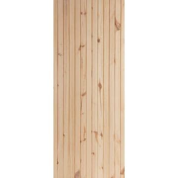Kayo Door Pine Open Back Framed Ledged Batten
