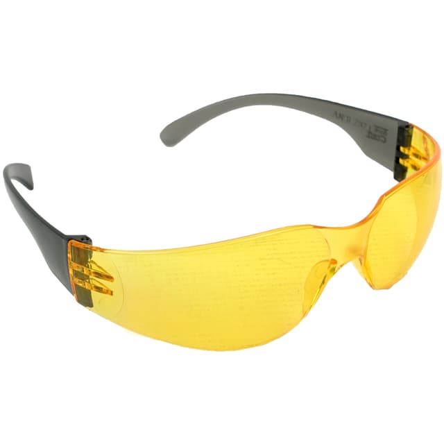 Tork Craft Eyewear Yellow in Poly Bag Safety Glasses
